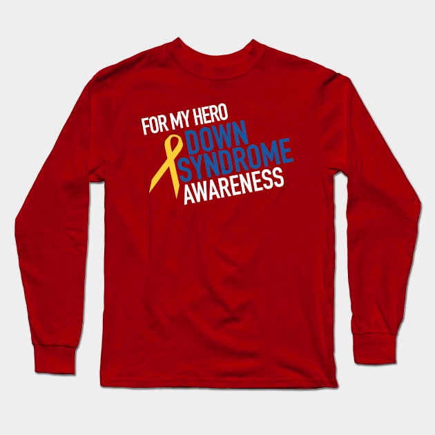 down syndrome awareness Long Sleeve T-Shirt by fancytees